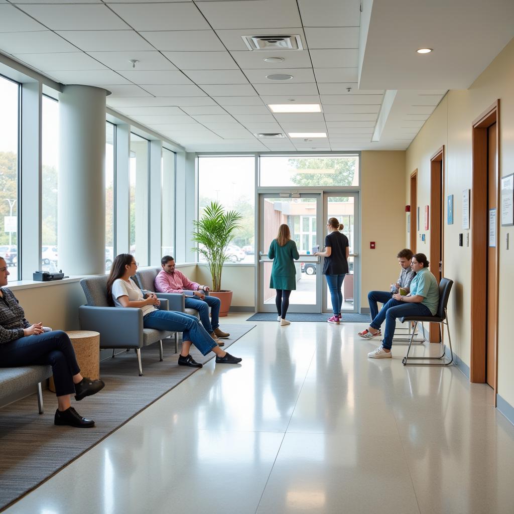 NCH Baker Hospital Emergency Waiting Area