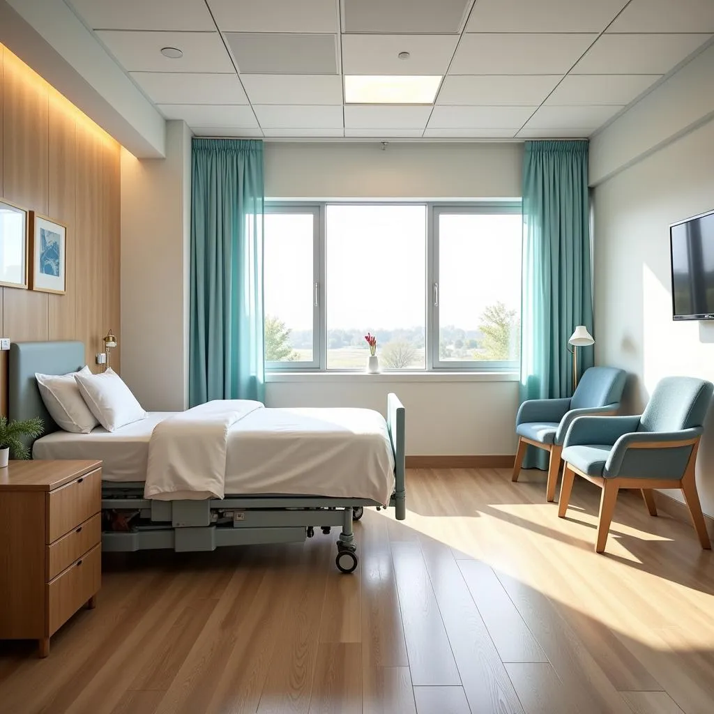 Nealy Pierce Hospital Patient Room