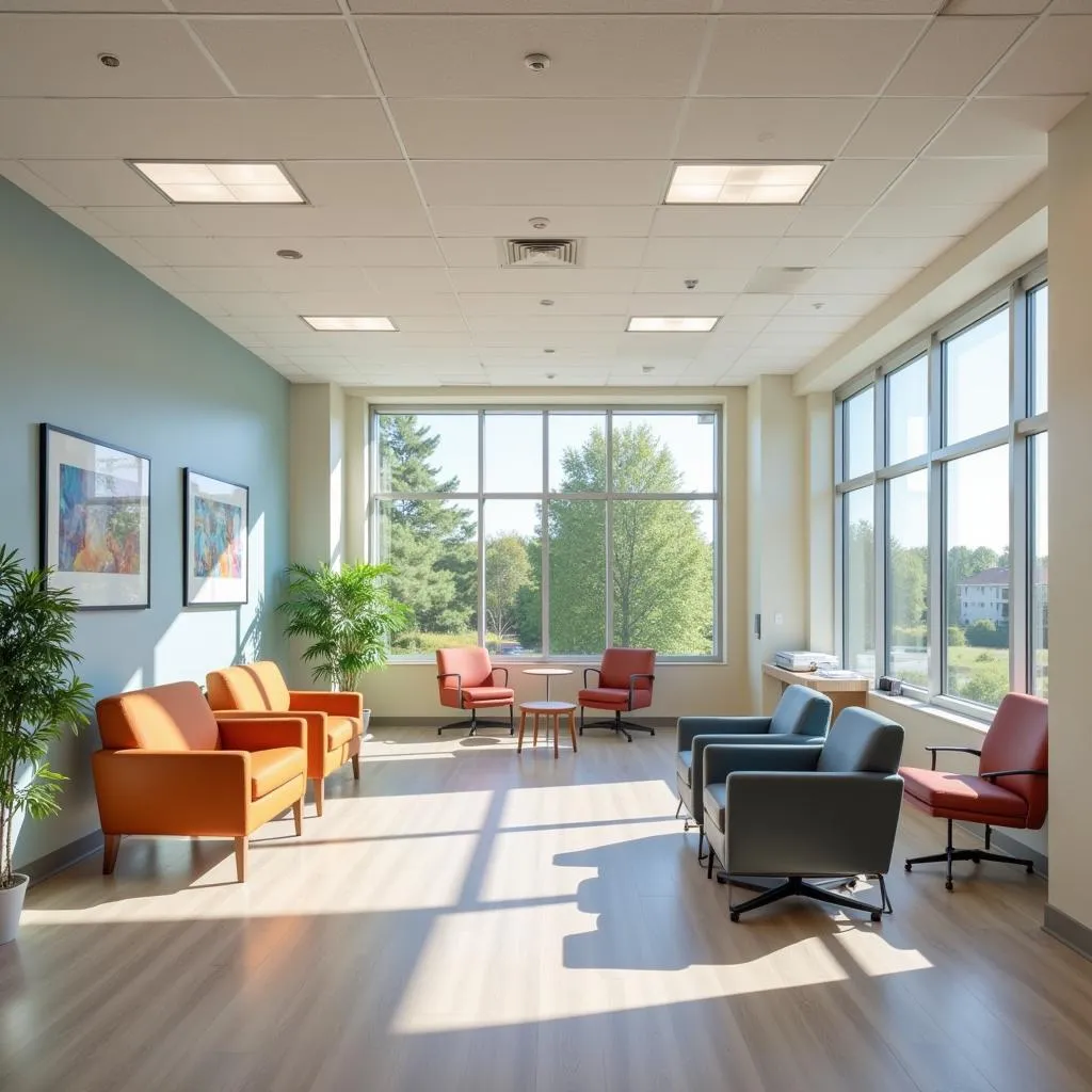 Comfortable and Spacious NKC Hospital ER Waiting Area