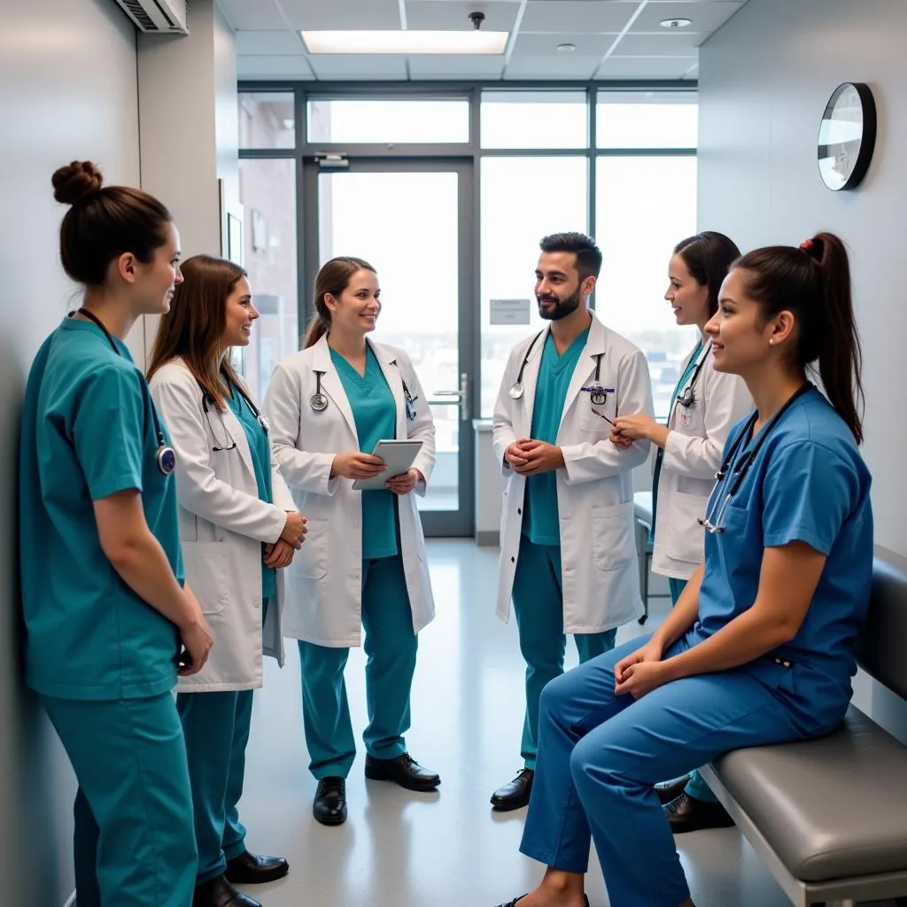 Noland Hospital Medical Team in Consultation