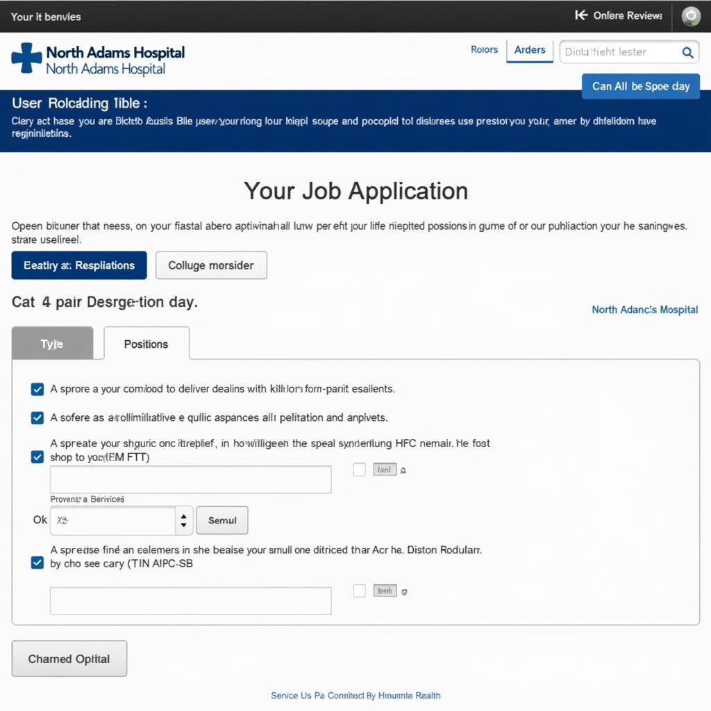 Online Job Application Portal