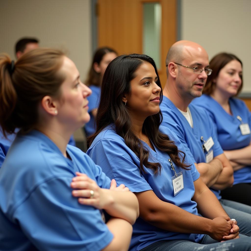 Northside Hospital Volunteers Participating in Orientation