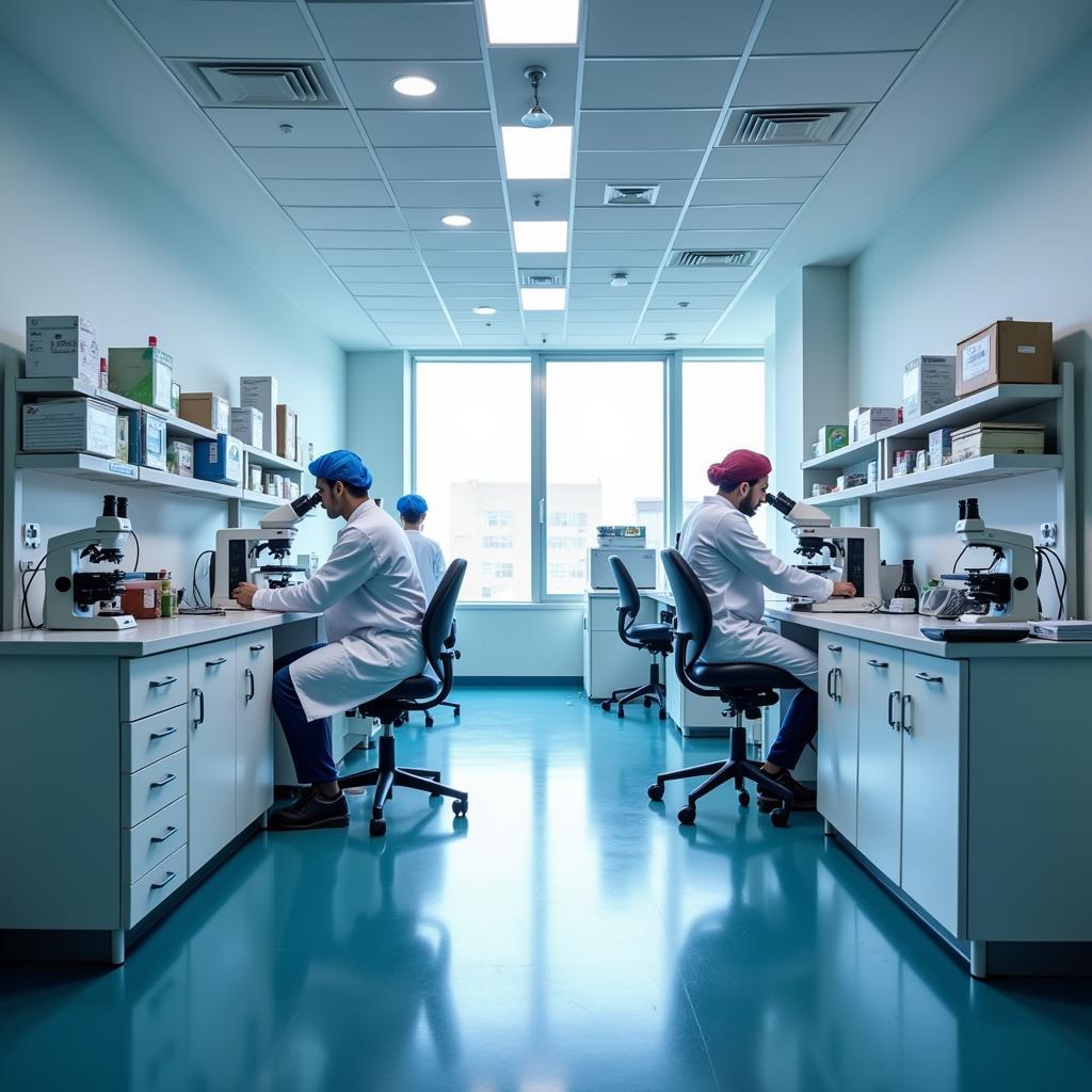 Medical Research Lab in Oman