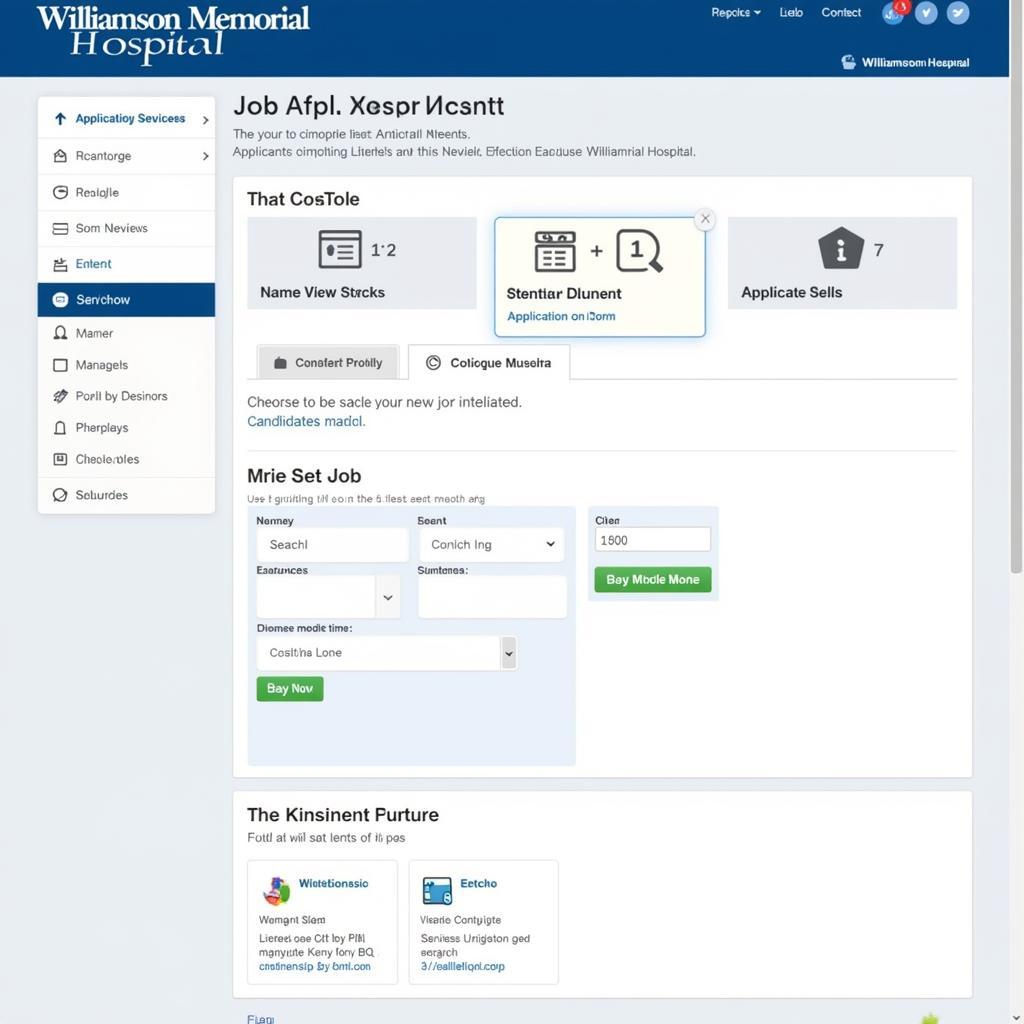 Navigating the Online Job Application Portal at Williamson Memorial Hospital