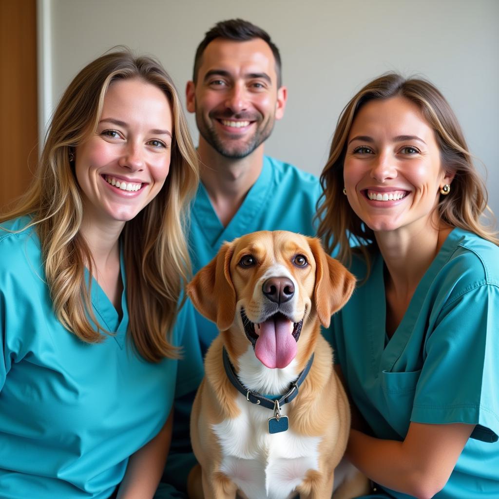 Friendly and experienced veterinary team at Onpoint Animal Hospital Surfside