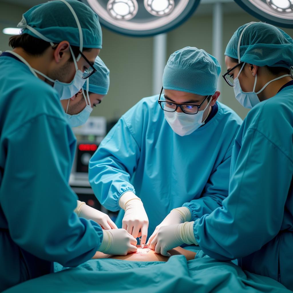 Surgical Team in the Operating Room