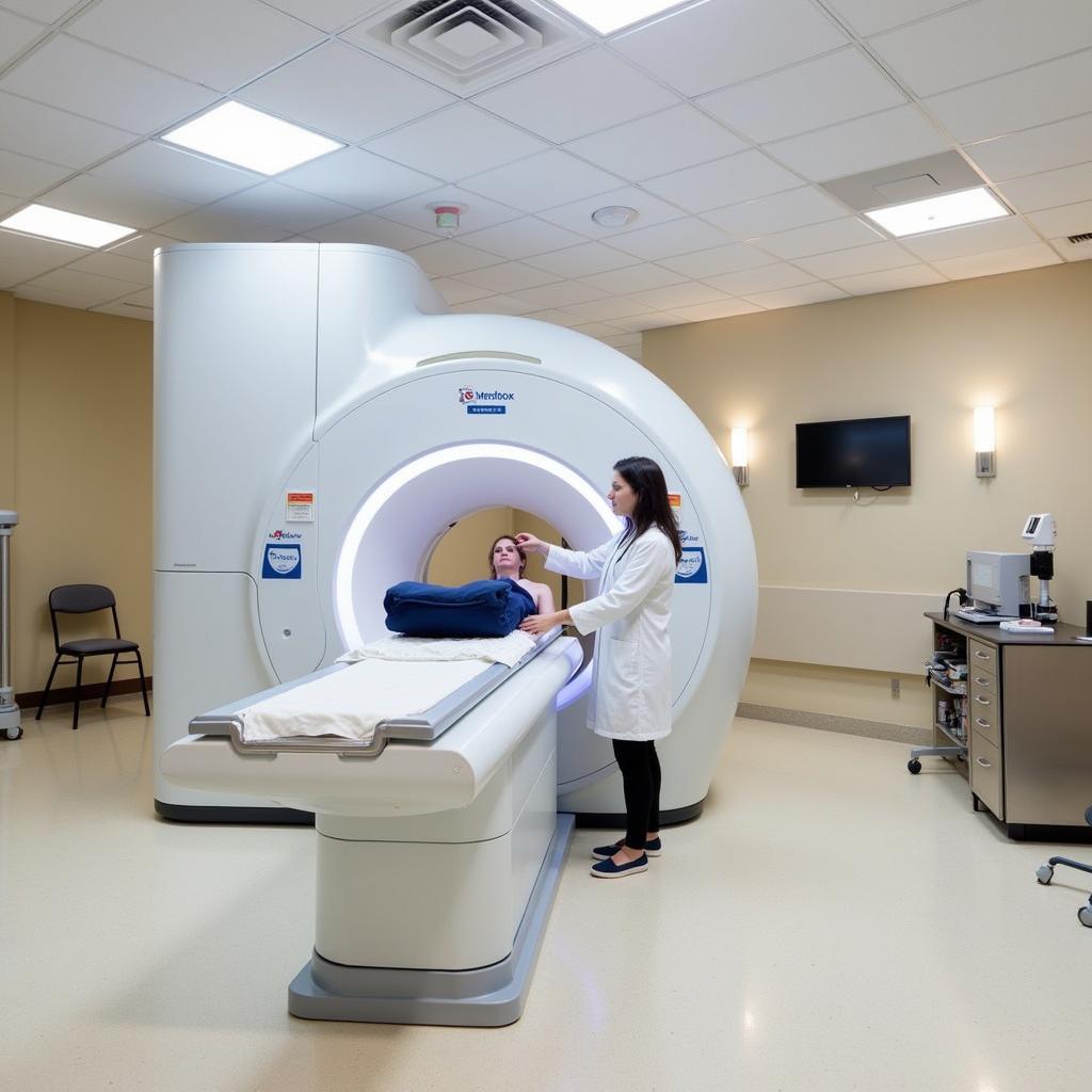 MRI Machine at Overlook Hospital Radiology