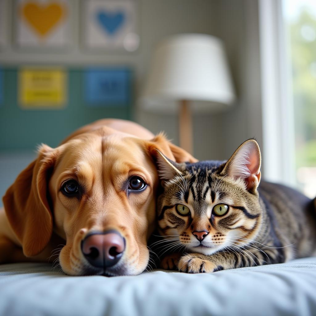 Dog and Cat at Pacific Beach Animal Hospital