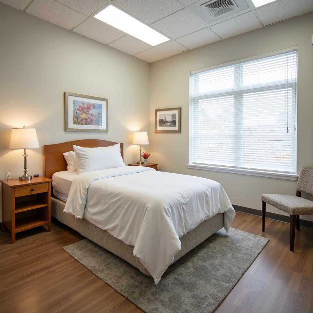 Comfortable and Modern Patient Rooms at Parkway Hospital