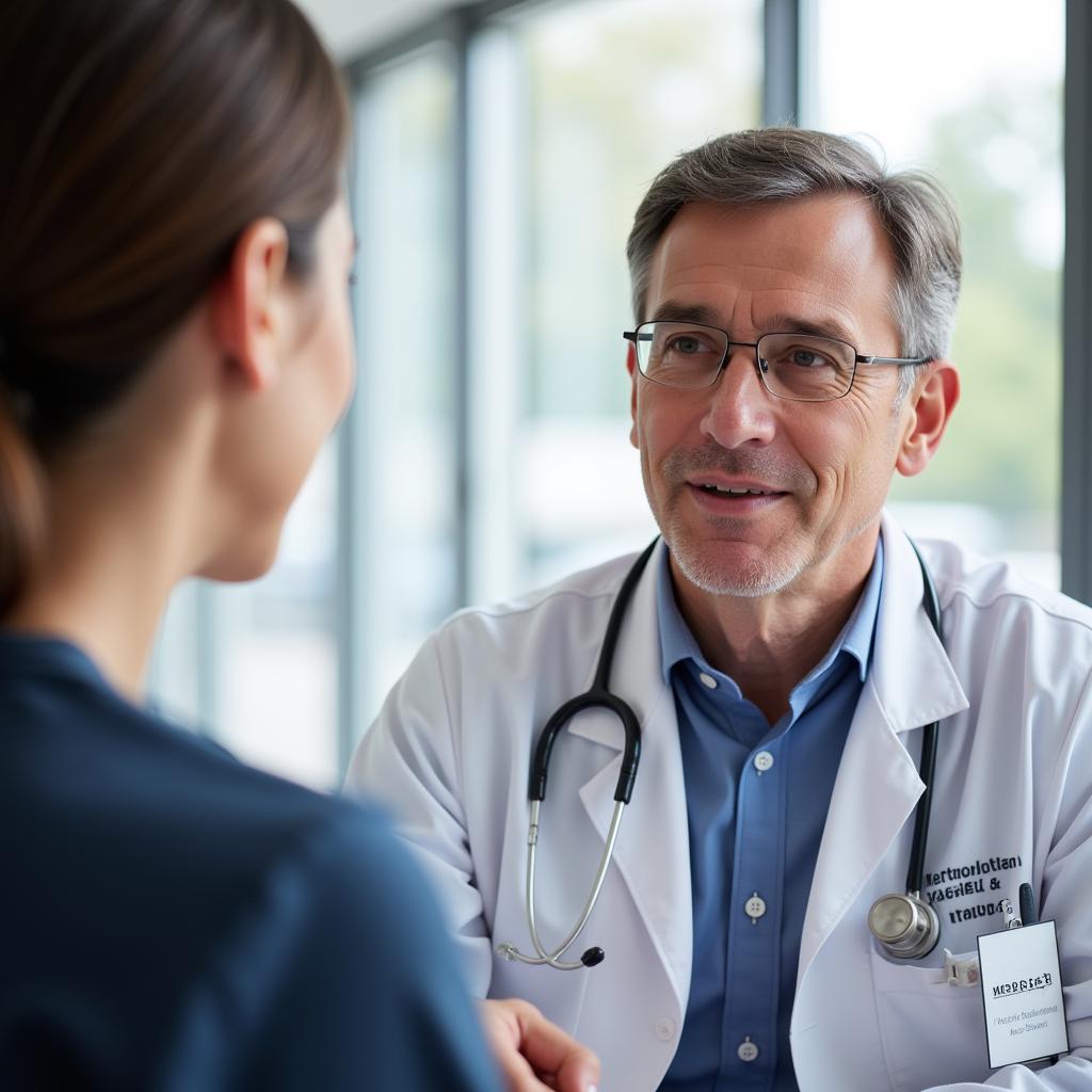 Patient Consultation at Mercy Hospital Cardiology Department