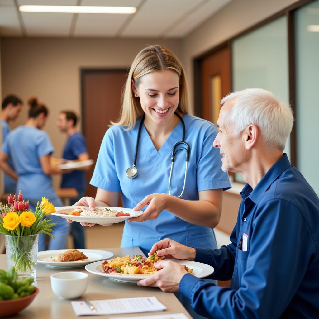 Patient Ordering Meal