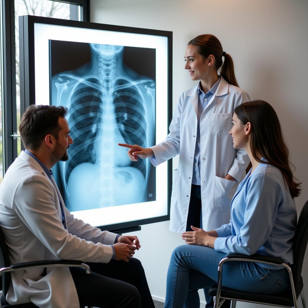 Patient and Radiologist Consultation