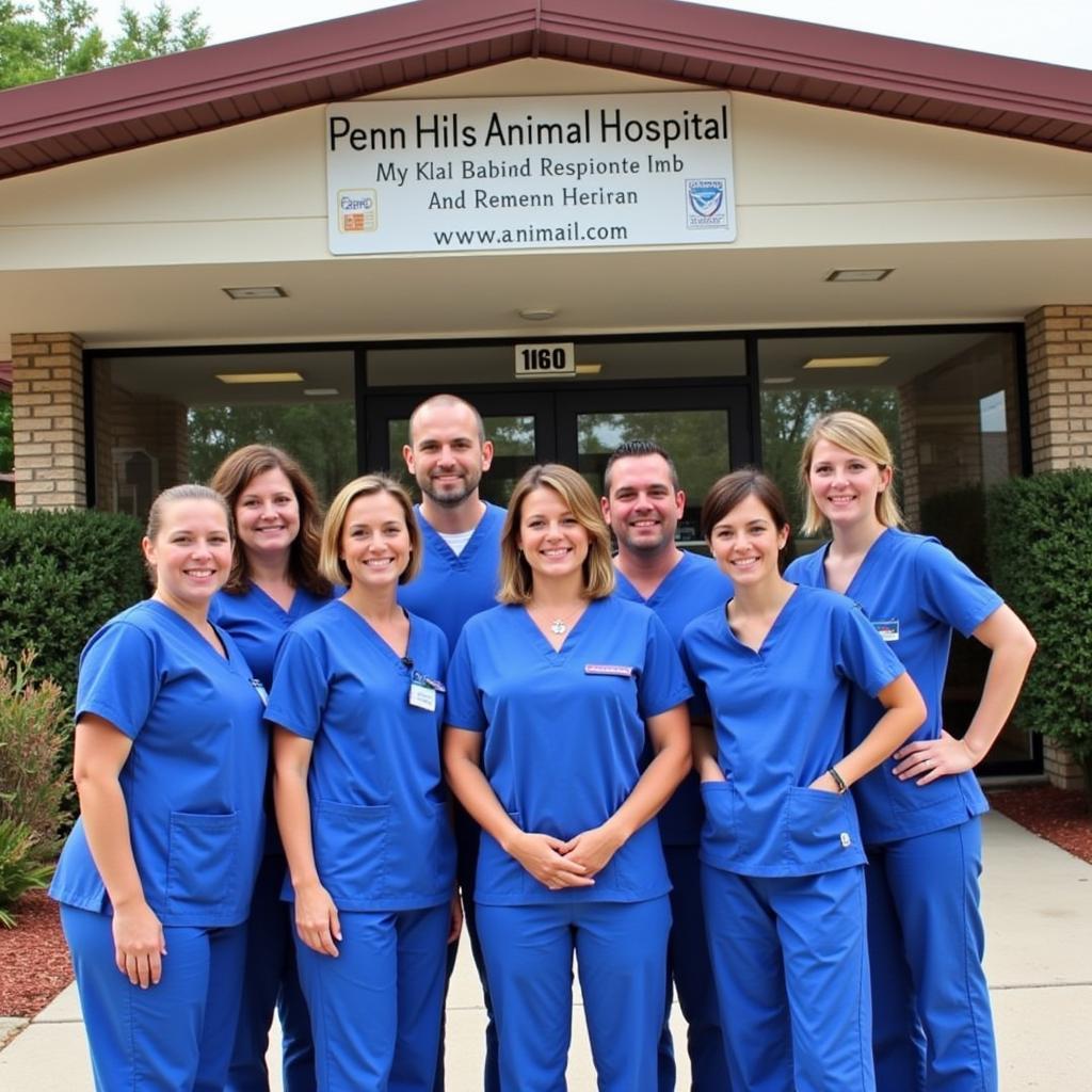 Veterinary Team Portrait