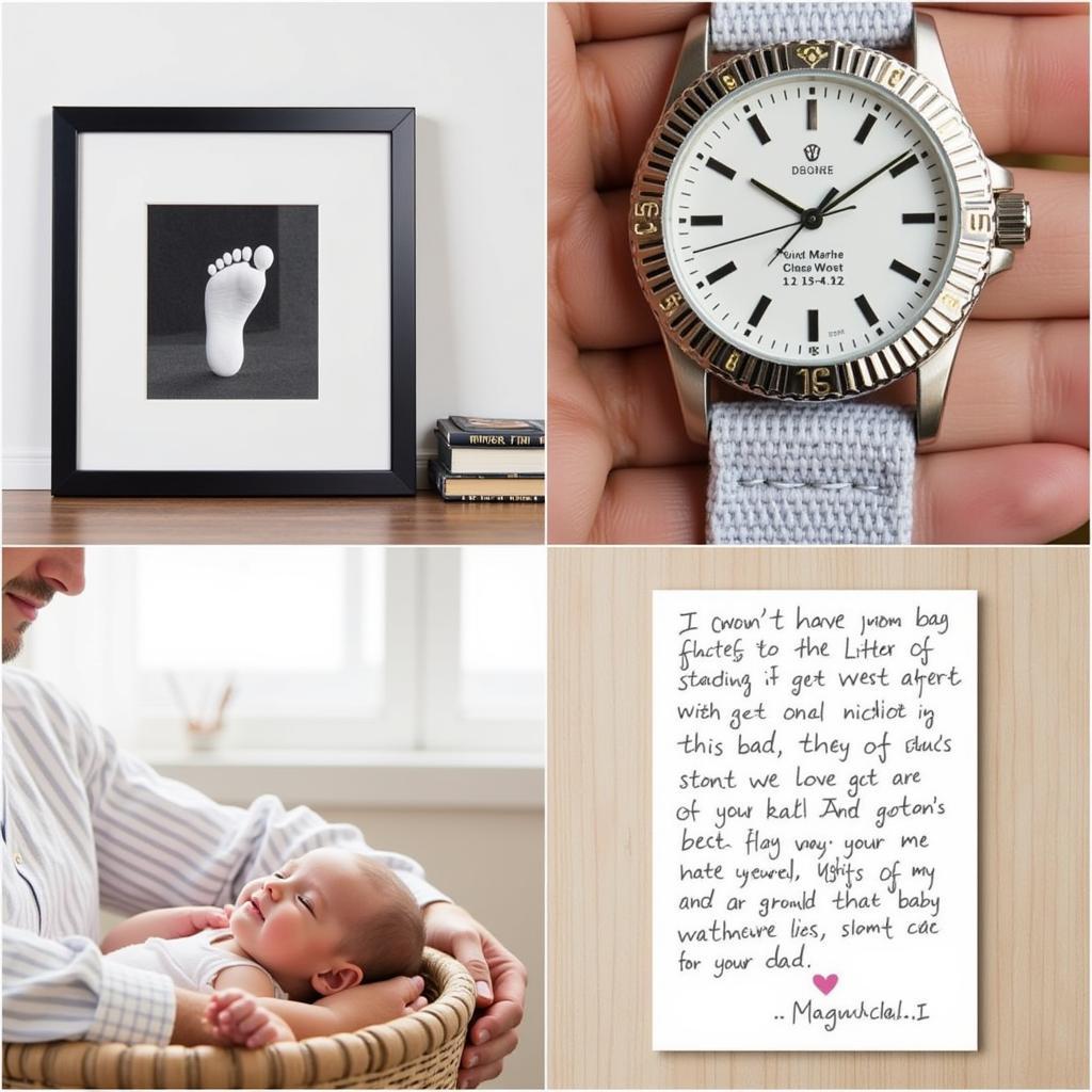 Sentimental gifts for new dads