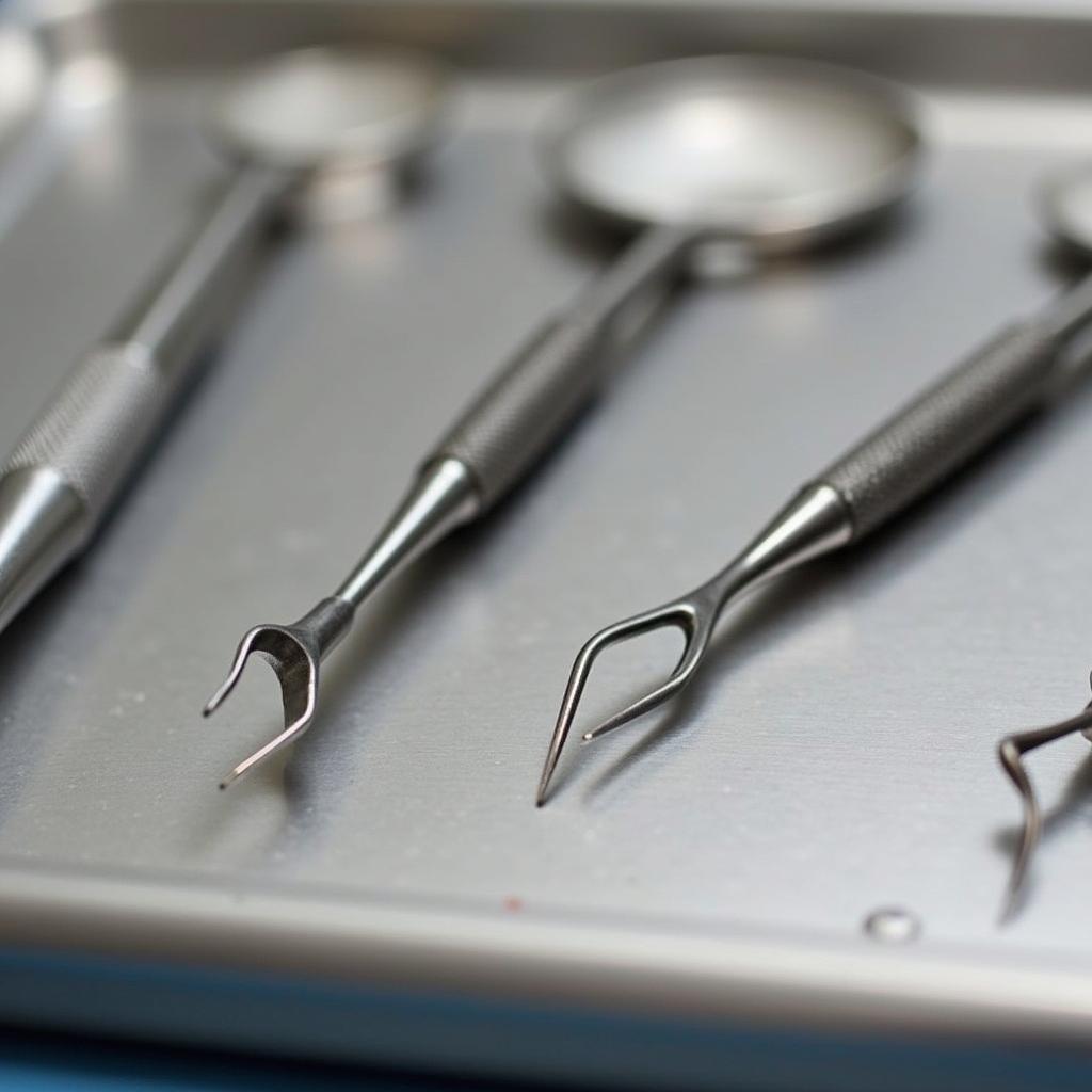 Dental tools for pets at a Skowhegan animal hospital