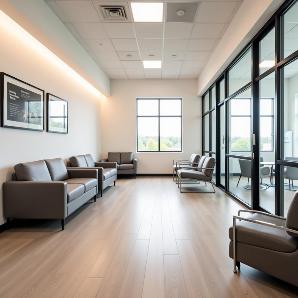 Comfortable and inviting waiting area at Pet Express Animal Hospital in Davie, FL