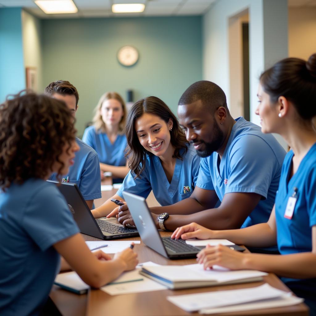 Piedmont Fayette Hospital Staff Collaboration