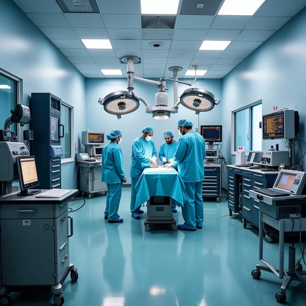 Advanced Medical Technology in Operating Room