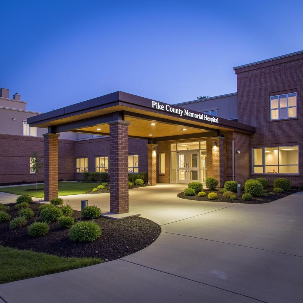 Pike County Memorial Hospital Exterior