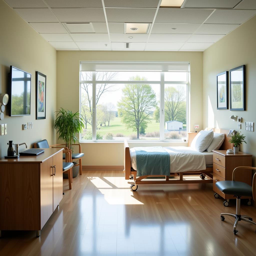 Polk Center Hospital Patient Room