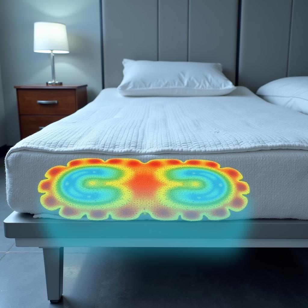 Hospital Bed Mattress with Pressure Mapping Technology