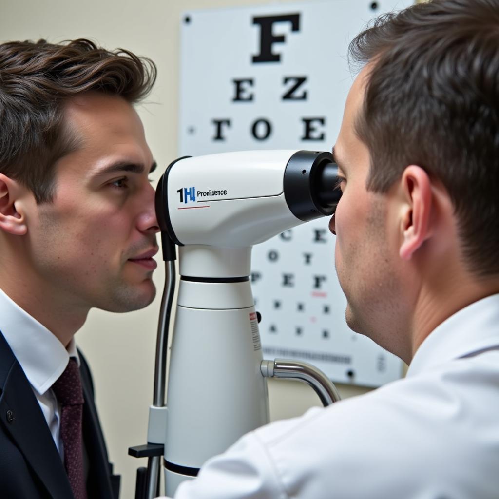 Eye Exam at Providence Hospital