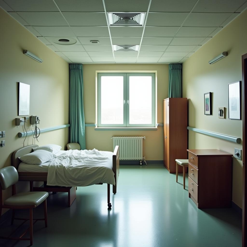 Psychiatric Hospital Room Layout