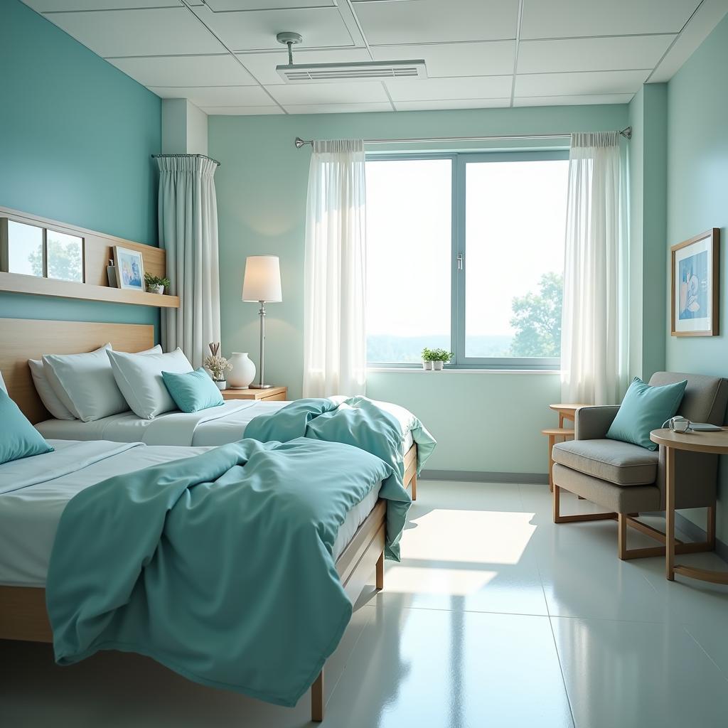 Peaceful Hospital Room