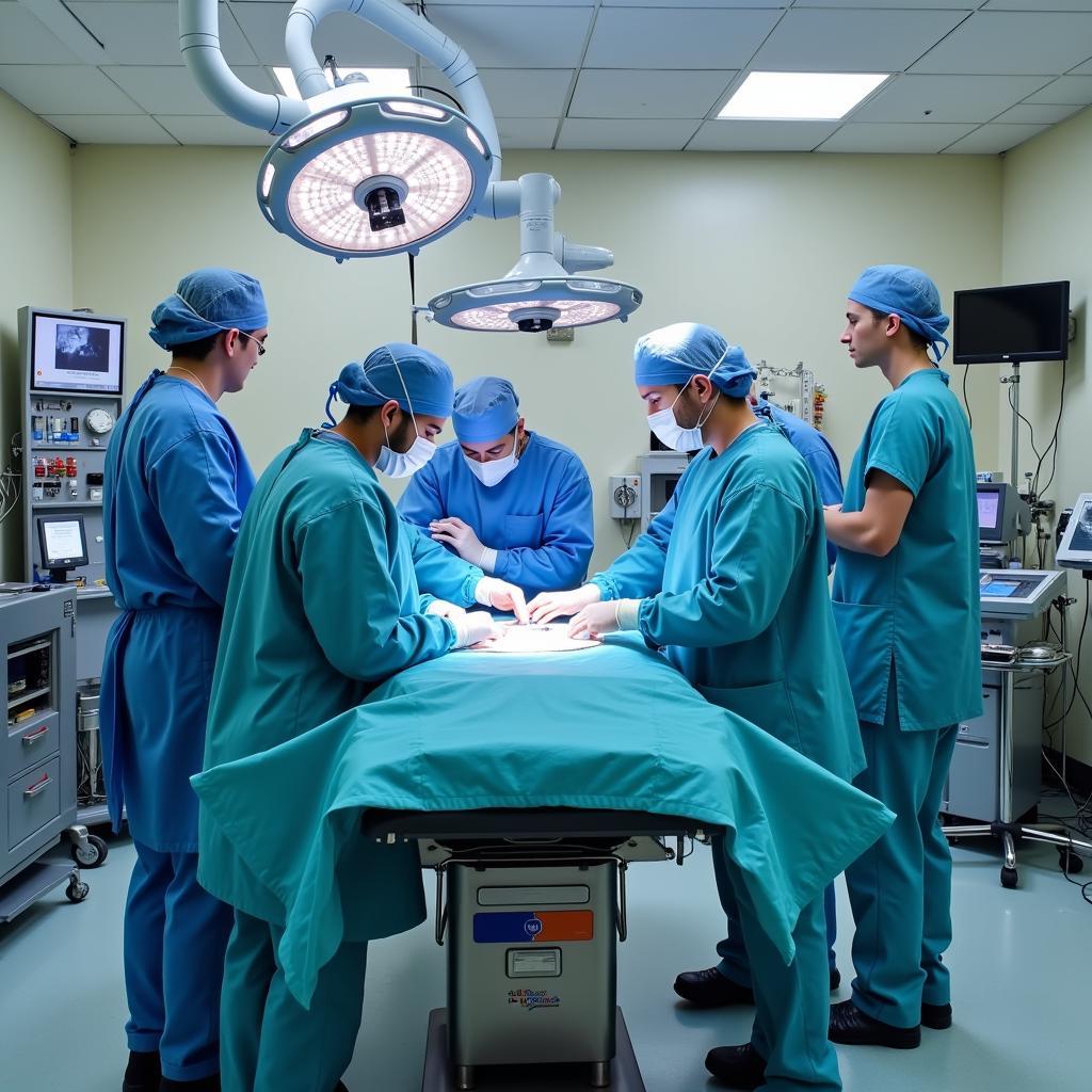 Redfield Hospital's state-of-the-art surgical suite