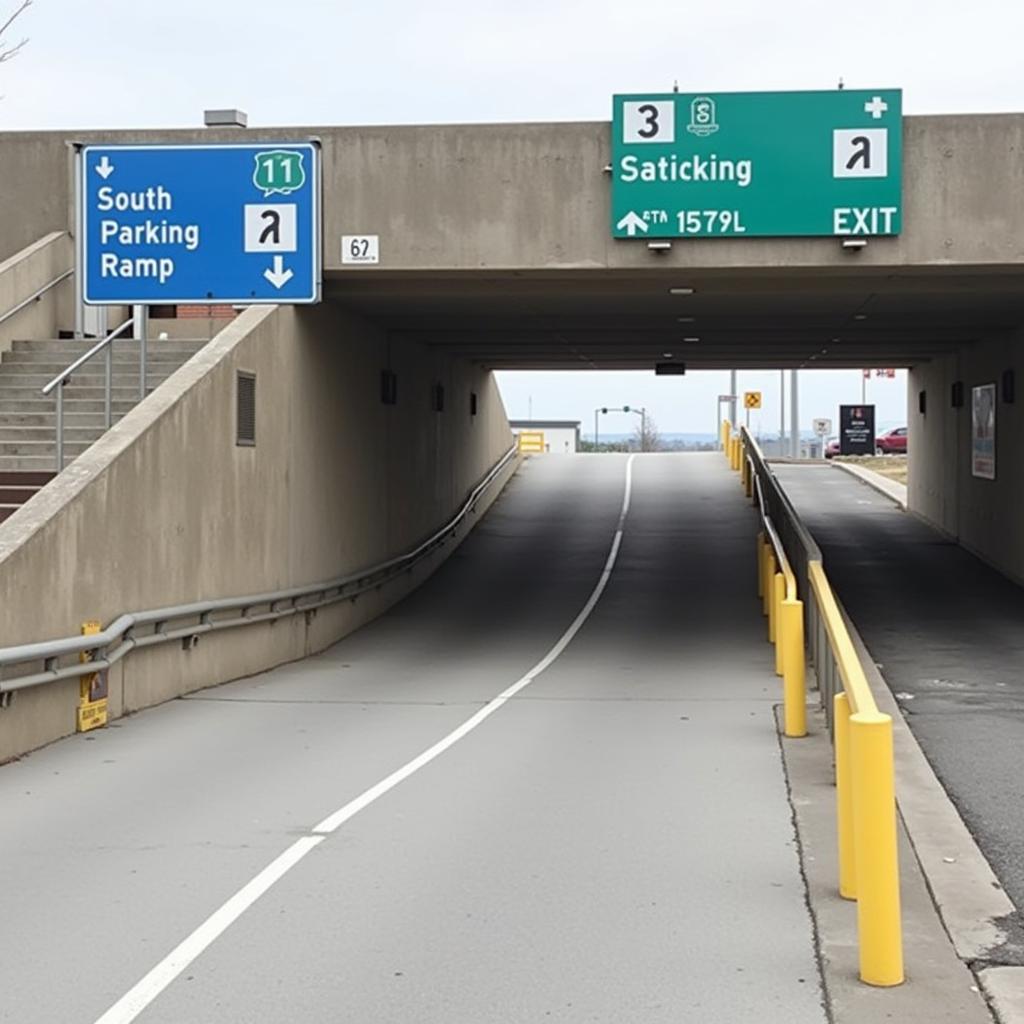 Regions Hospital South Parking Ramp Exit