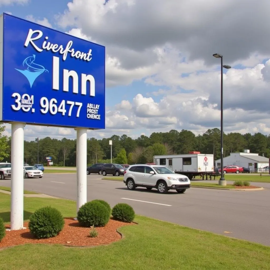 The Riverfront Inn provides a charming and affordable stay near Augusta University Hospital