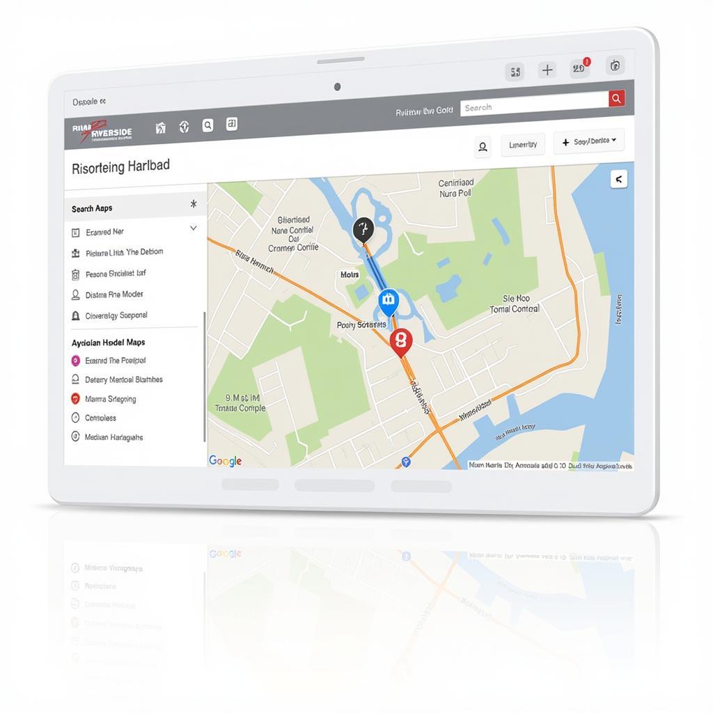 Riverside Hospital Digital Interactive Map