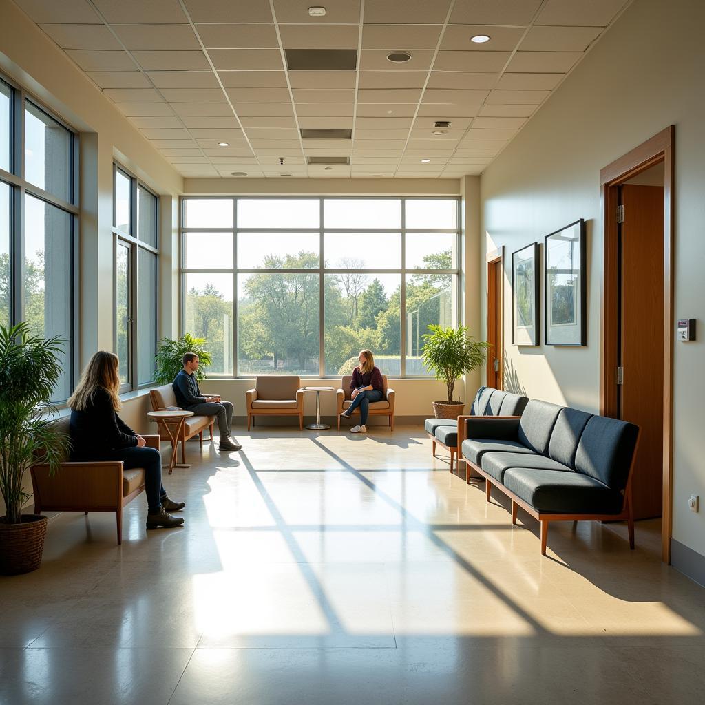 Riverside Hospital Visitor Waiting Area