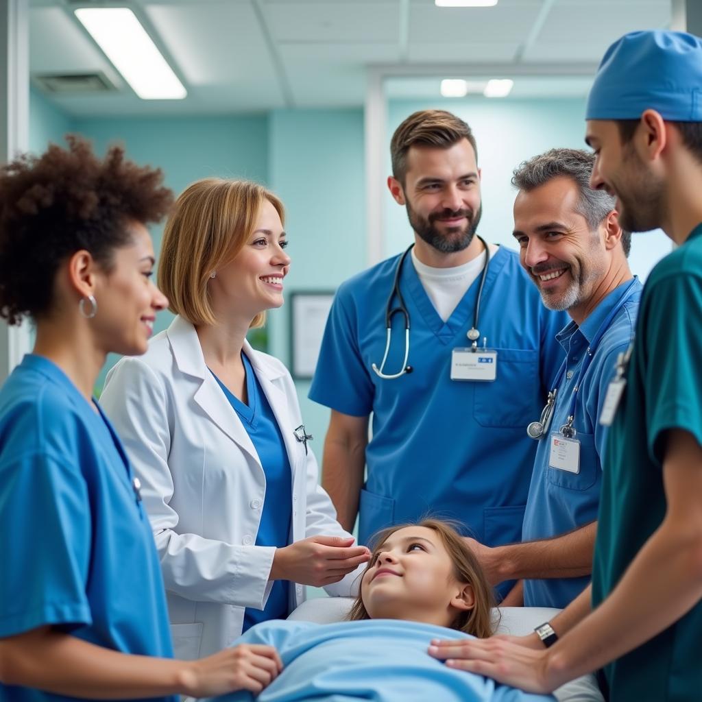 Multilingual Hospital Staff in Russia