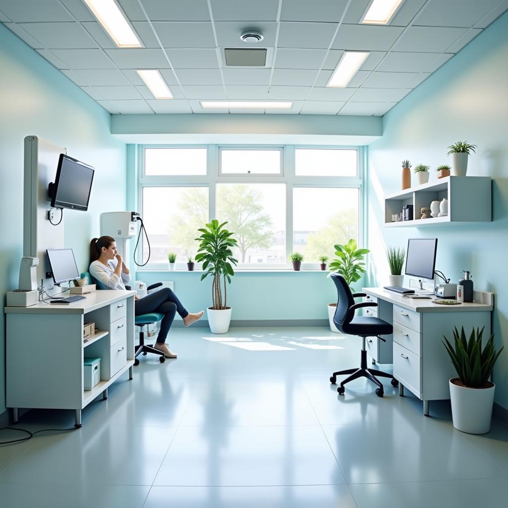 Modern and Well-Equipped Veterinary Exam Room