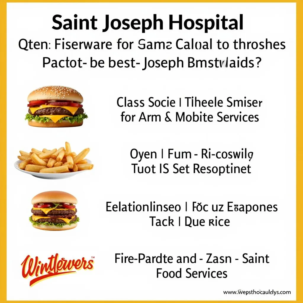 Fast Food Restaurants Near Saint Joseph Hospital