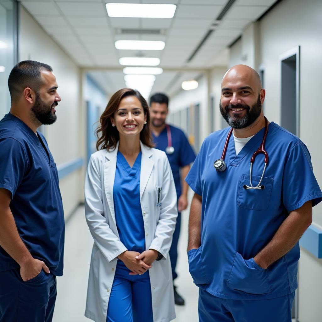 Collaborative Hospital Staff in San Bernardino