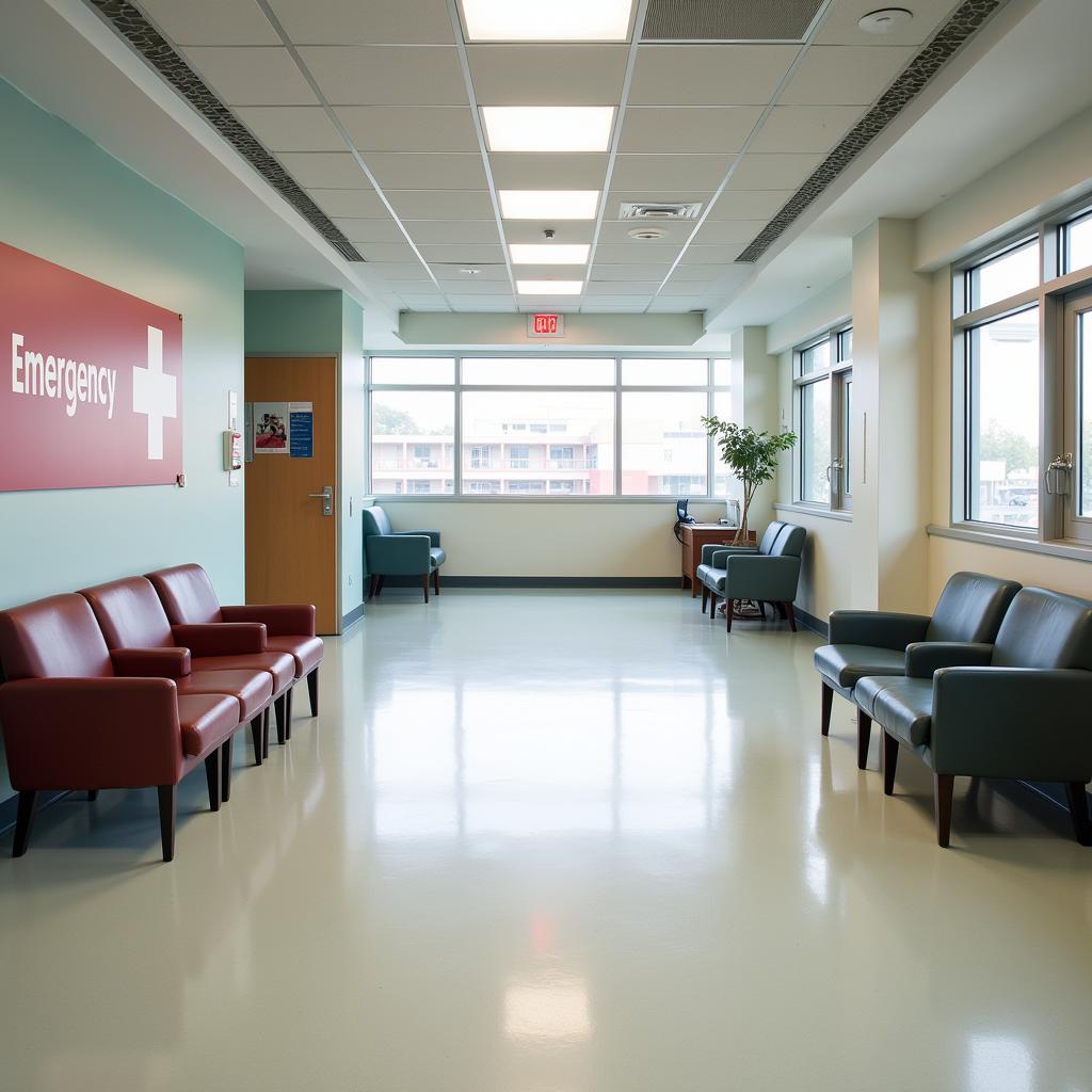 San Francisco General Hospital Emergency Department Waiting Area