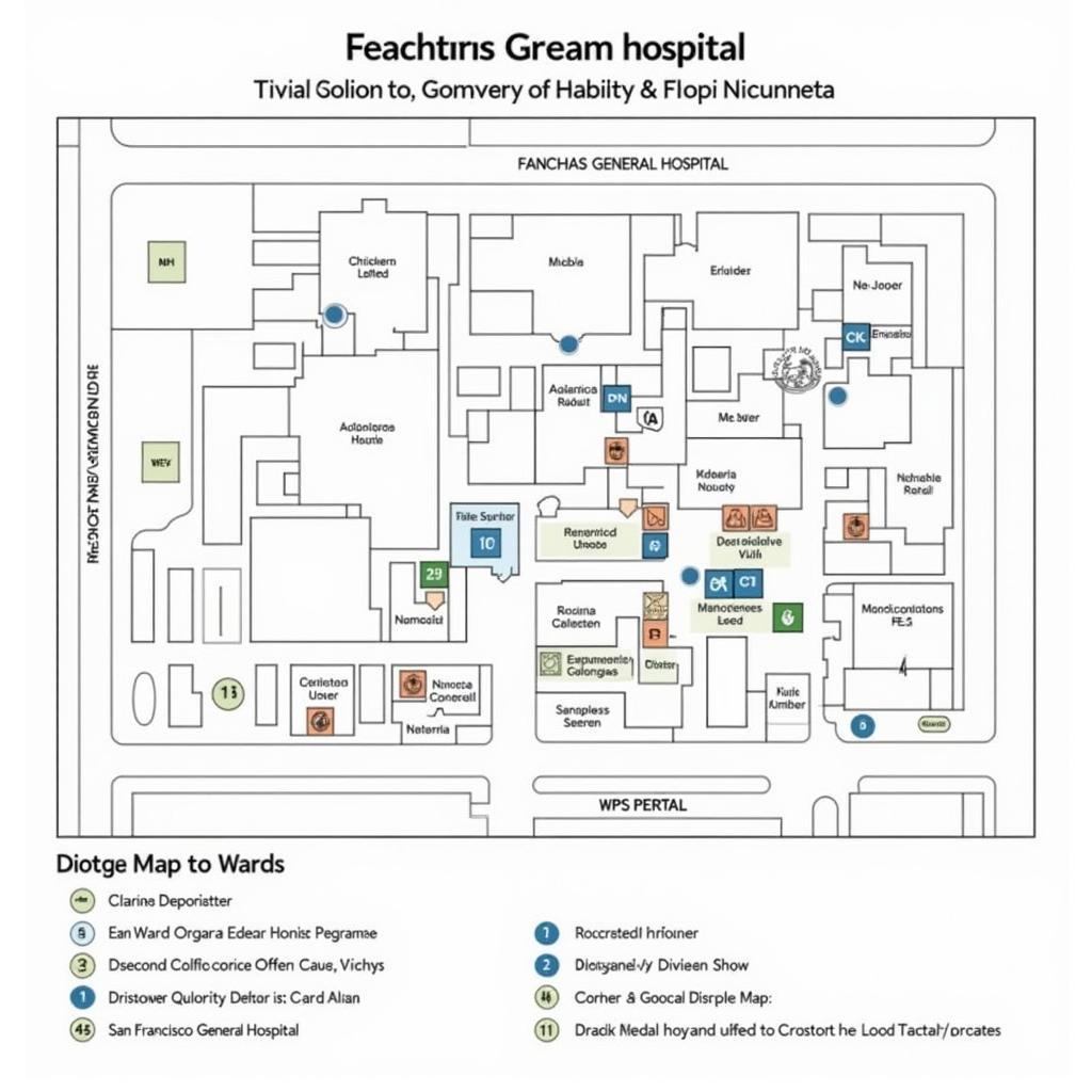 San Francisco Hospital Map