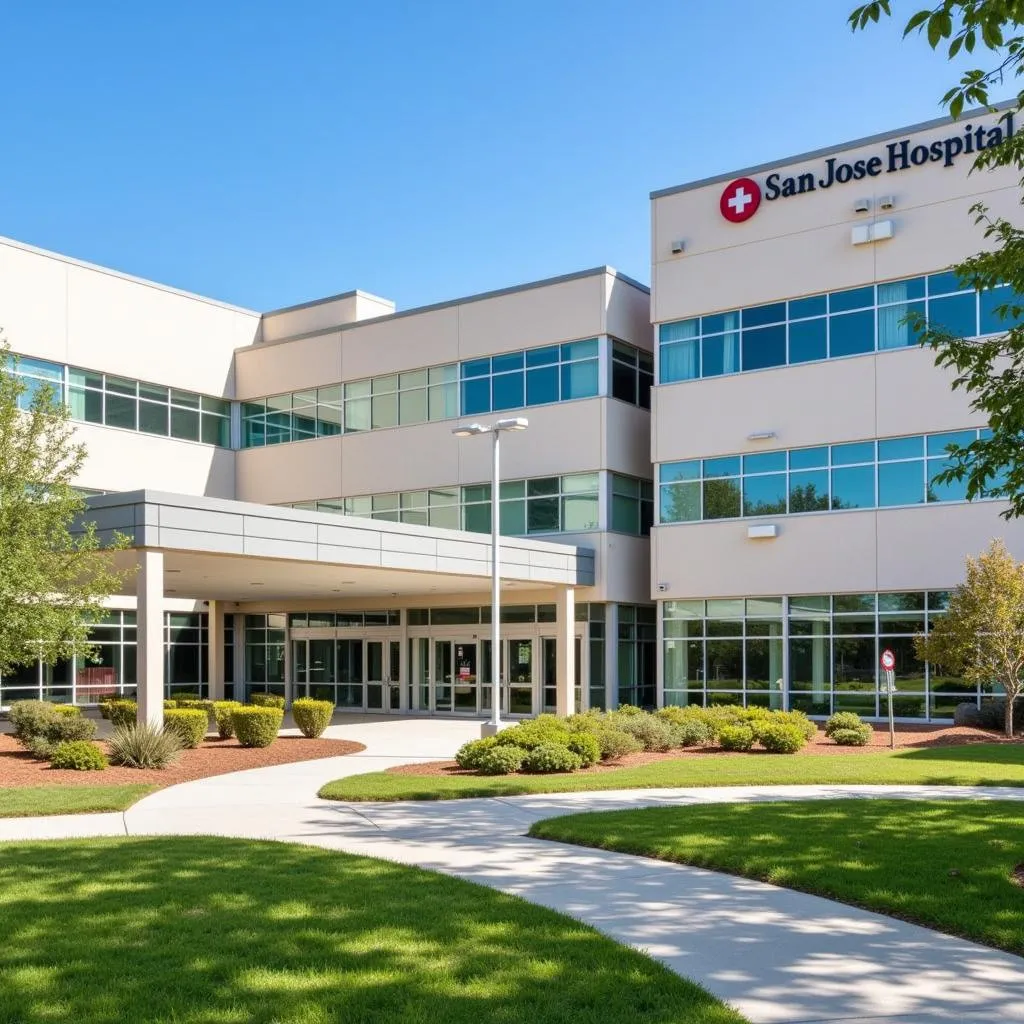 Modern Exterior of San Jose Hospital