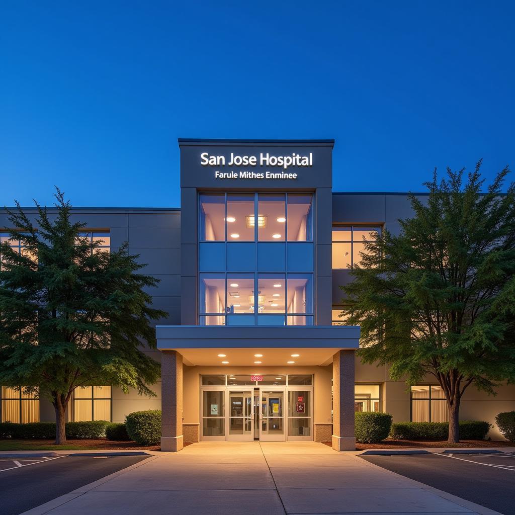 San Jose Hospital Exterior