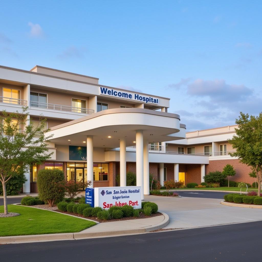 San Jose Hospital exterior in Pocatello