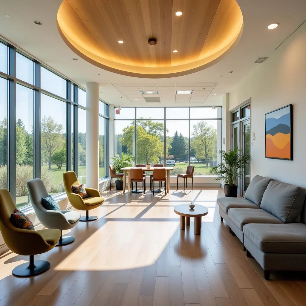 San Jose Hospital Interior Lounge Area