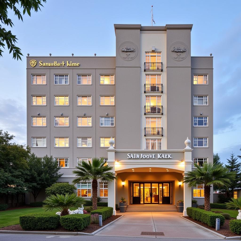 San Jose Hospital Exterior by Guzman Hospitality Group