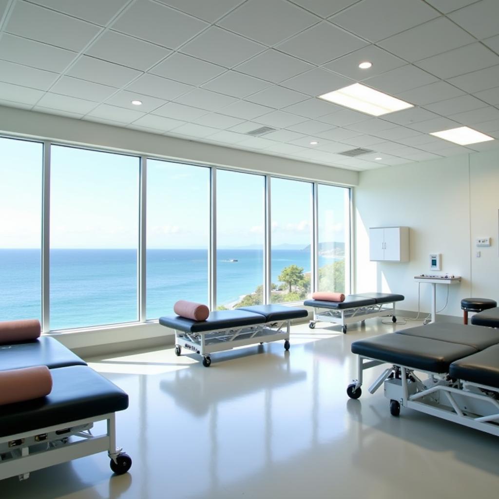 Ocean View Therapy Room at San Jose Hospital