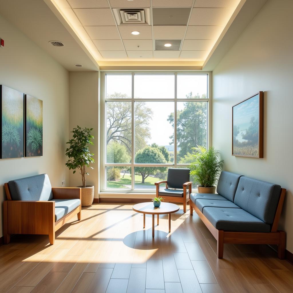 Welcoming Waiting Area at San Jose Hospital Oncology Department