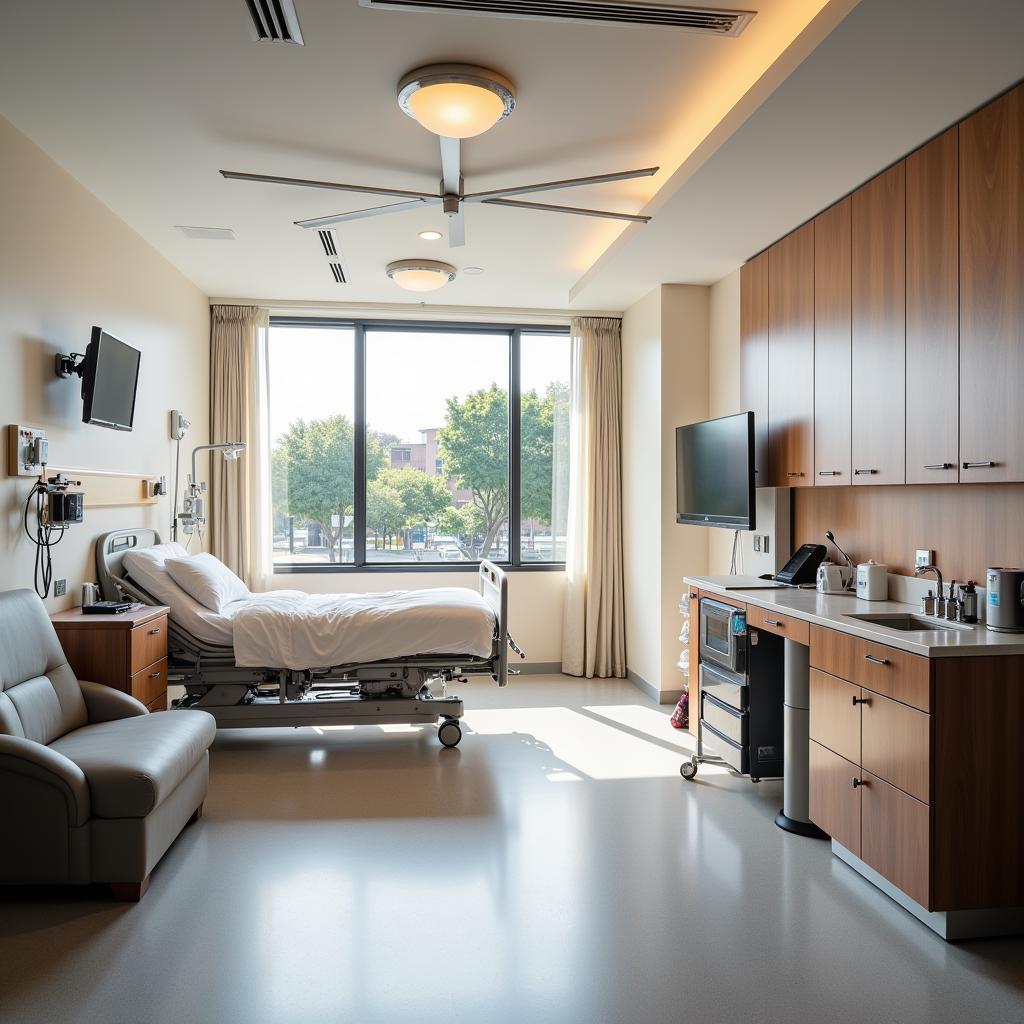 San Jose Hospital Patient Room