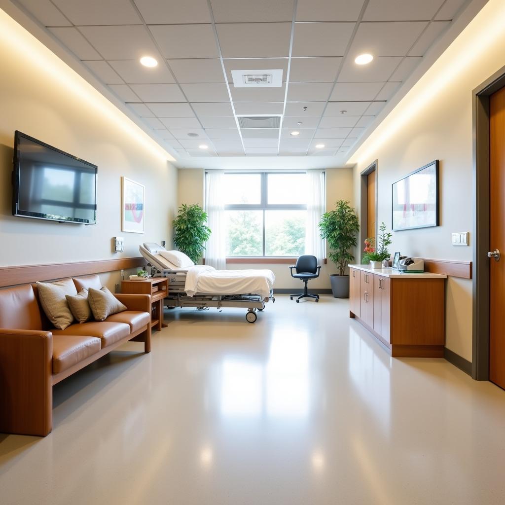 Comfortable and Welcoming Patient Rooms at San Jose Hospital