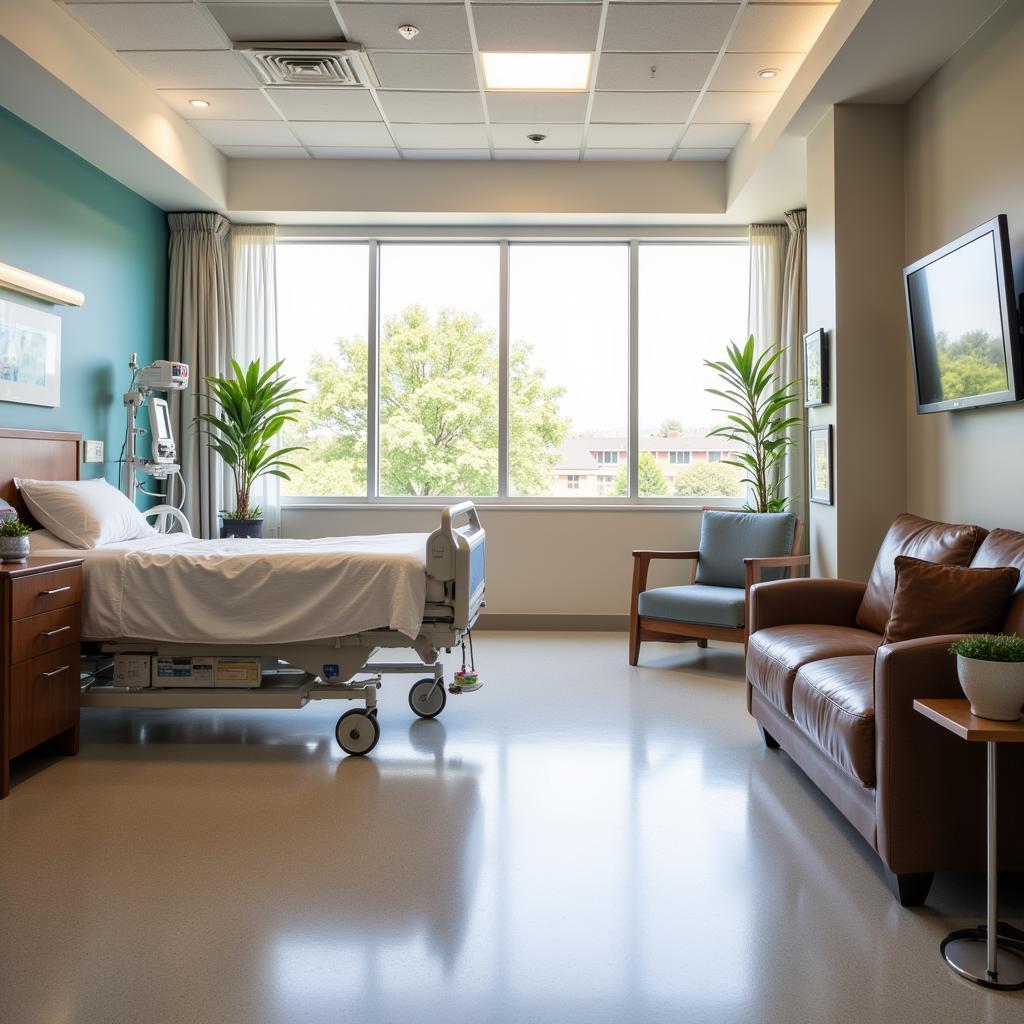 San Jose Hospital Patient Room