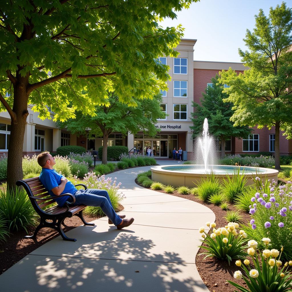 Tranquil Garden at San Jose Hospital